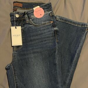 Judy Blue Dark Blue Ankle Jeans